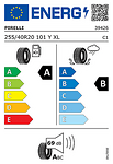 Лятна гума PIRELLI 255/40 R20 99Y TL P ZERO PZ4 XL MO-S KS NCS