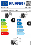 Лятна гума CONTINENTAL 225/55 R18 102Y TL EcoContact 6 XL  FP  Q *  MO