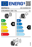 Лятна гума GRIPMAX 275/40 R20 106Y TL STATURE H/T XL