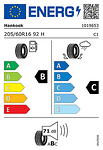 Лятна гума HANKOOK 205/60 R16 92H TL Kynergy Eco2 K435