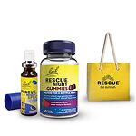 Rescue Night Spray + Rescue® Night Gummies с подарък плажна чанта