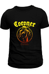 Тениска с щампа "CORONER"