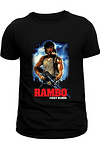 Тениска с щампа "RAMBO"