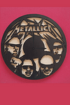 Часовник стенен "METALLICA"