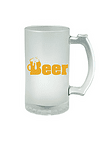 Чаша за бира с щампа "BEER"