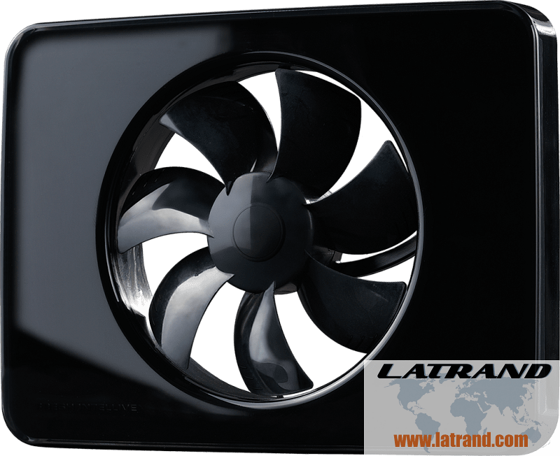 Ventilatore Intellivent f100-120mm, colore Nero, 134m³/h, 5.5W, 21dB Fresh - V197278