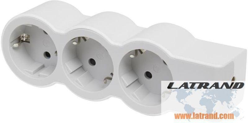 Regleta BLANCA 3x2P+E sin cable Standard NUEVA Legrand 694573