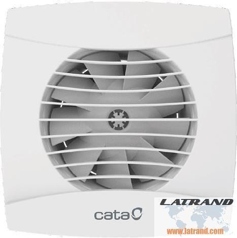 Ανεμιστήρας U Comfort-10 TIMER φ100mm, 110m³/h, 8W, 26dB με χρονοδιακόπτη, σύνολο με πτερυγίο χρώμα Λευκό CATA - UC-10 T