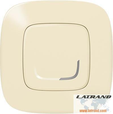 Ключ/димер с компенсатор жичен Smart Valena Allure Крем с рамка Legrand с Netatmo - 752684