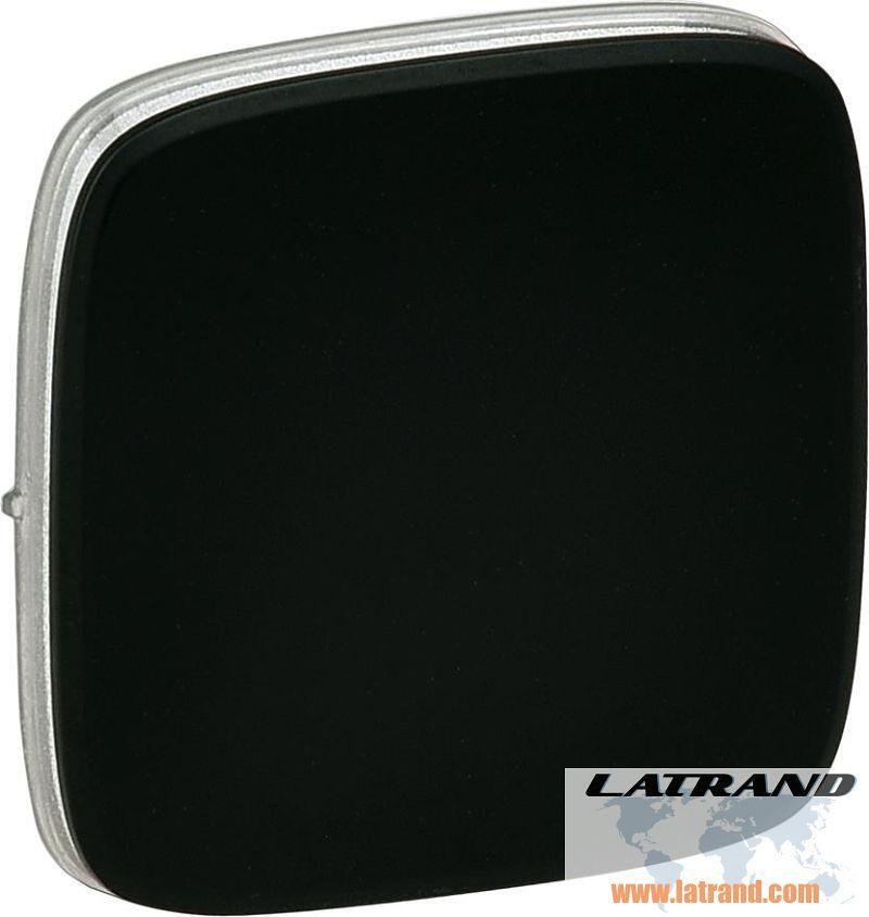 Placa de cubre para interruptor/botón color Negro Valena Allure Legrand - 755008