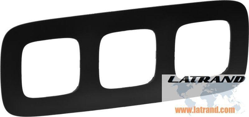 Marco 3x color Negro mate Valena Allure Legrand - 754403