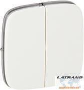 Abdeckplatte für Reihenschalter Farbe Weiß Valena Allure Legrand - 755025