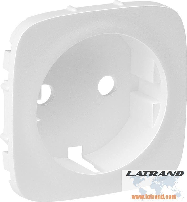 Placa de cubre para enchufe Schuko con protección infantil color Blanco Valena Allure Legrand - 755205