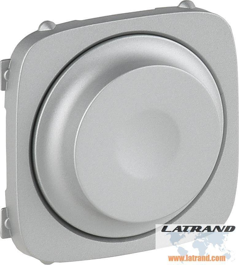Placca frontale per dimmer rotativo colore Alluminio Valena Allure Legrand - 752047