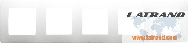 Cadru 5x culoare Alb Niloe Legrand - 665005