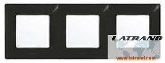 Cadre 3x couleur noir Niloe Legrand - 397053