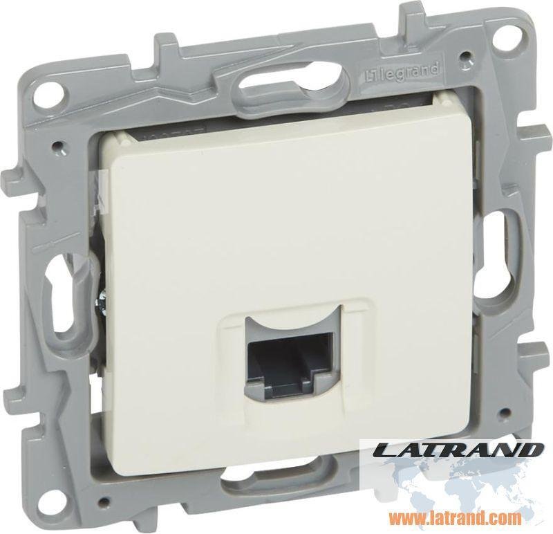 Розетка RJ45 UTP cat.5e цвят крем Niloe Legrand - 764671