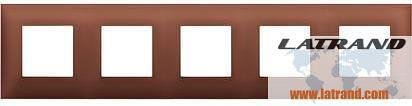 Frame TERRACOTTA 5x2 modules GERMAN STANDARD for mounting on support frames 5x2 modules Classia Bticino - R4802M5SF