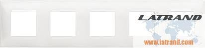 Cornice Bianca 5x2 moduli Standard Tedesco per montaggio su telai portanti 5x2 moduli Classia Bticino - R4802M5RW