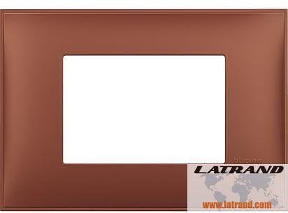 Marco Terracota 3 mod. Estándar Italiano para montaje sobre marco portante 3 mod. Classia Bticino - R4803SF