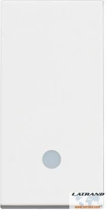 Kreuzschalter mit LED-Anzeige 1 Mod. 10A Farbe Weiß Classia Bticino - RW4004L