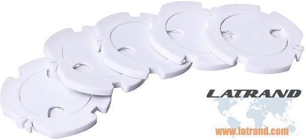 Protection enfant blanche 10 pièces en kit Commel - C48109-1