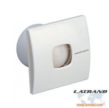 Ventilateur BLANC f100mm, 15W, 38dB 98m³/h - SILENTIS10, CATA