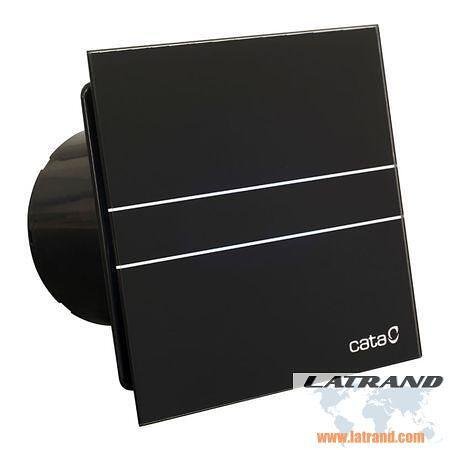Ventilateur E-100GBK VERRE NOIR f100mm 115m³/h 8W, CATA