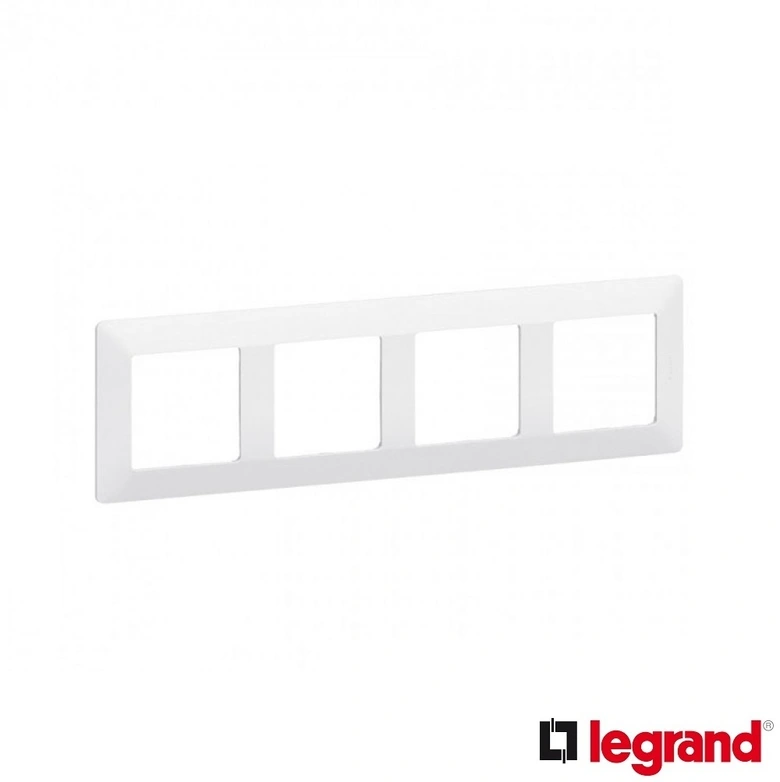 Dekorative Rahmen vierfach WEISS Valena Life Legrand, 754004