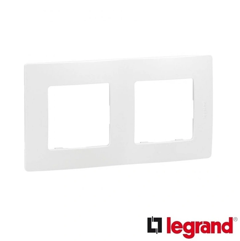 Dekorative Rahmen doppelt WEISS Valena Life Legrand, 754002