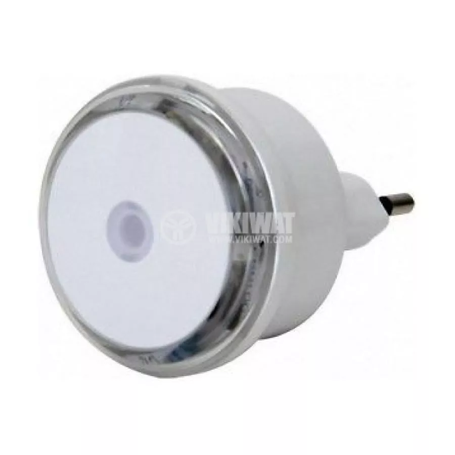 Lámpara de noche LED para enchufe con sensor de crepúsculo, blanca, GAO 7000H