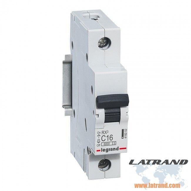 Legrand Автоматичен предпазител RX3 1P C40 6000A 419206
