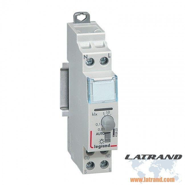 412623 Interrupteur photoélectrique, sortie standard 16 A 250 V, Legrand blanc