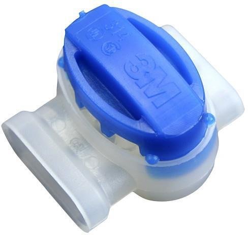 Connessione rapida con gel 3x 0.34-1.5mm2 per conduttore flessibile/rigido in rame IPx8 17A 600V (confezione da 50 pz.) Scotchlok 314 3M - 3M7100166936