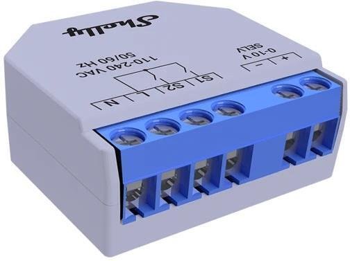 Smart-Mikromodul Relais 1x Dimmer 0-10V erfordert Neutralleiter Shelly Plus 0-10V Dimmer - 265703
