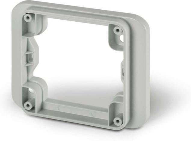 SCAME - Flangia con dimensioni esterne 95x95mm per meccanismi Protecta IP66 137.125