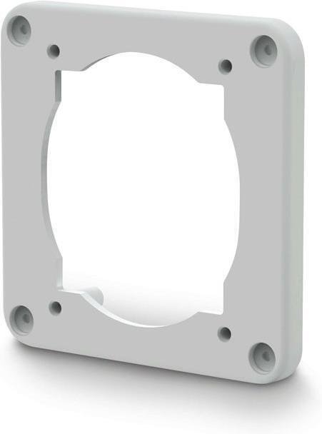 Bride avec dimensions extérieures 95x95mm pour contacts panneau 70x87mm Protecta IP66 Scame- 137.151