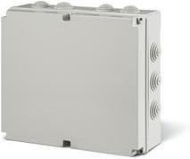 Cutie 380х300х120mm IP55, UV, membrane cablu 12х48mm, închidere cu șurub, serie Scabox Scame-685.010
