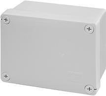 Box 150x110x70mm IP55, UV, Solid Walls, Screw Closure, Cubox Series Scame-689.206