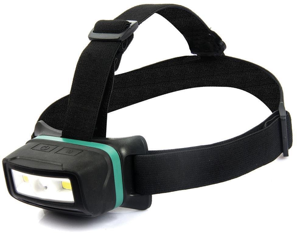 Lampe frontale LED 11W 3 niveaux d'éclairage 500lm 3 heures mode de fonctionnement avec batterie USB Li-ion 3,7V 1500mAh support magnétique Commel - C401-211