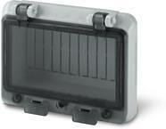 Tapa para 8 DIN IP65 serie GOMMA goma Scame 654.0140-08