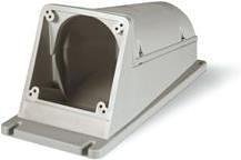 Кутия за открит монтаж IP67 за 125A контакт вход PG48 114х114мм под 45' Scame, 570.M0125