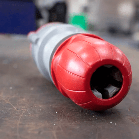 Contact industrial mobil 3P+N+E 32A IP54 serie Optima Scame-313.3247 roșu/gri