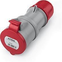 Presa euro trifase 32A, 3P+E, IP54, SCAME Optima 313.3246