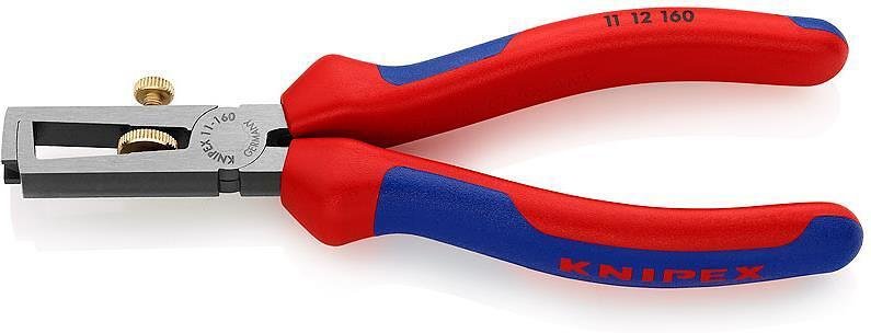 Universal stripping pliers, conductor Ø5-10mm, blue-red handle 160mm, Knipex - K1112160