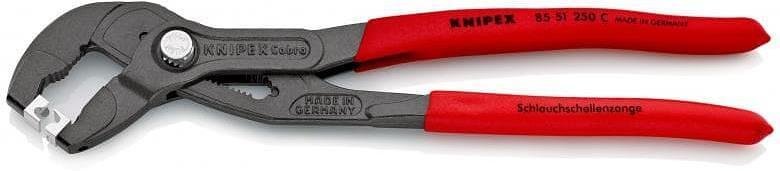 Pinze per graffette, impugnatura rossa 250mm, Knipex - K8551250C