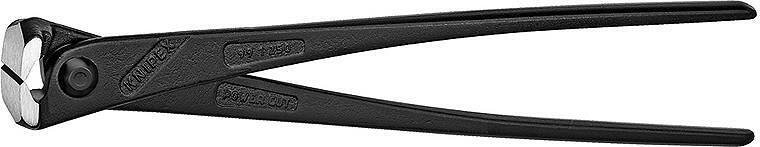Heavy-duty rebar cutting pliers, black-phosphated, handle 250mm, Knipex - K9910250