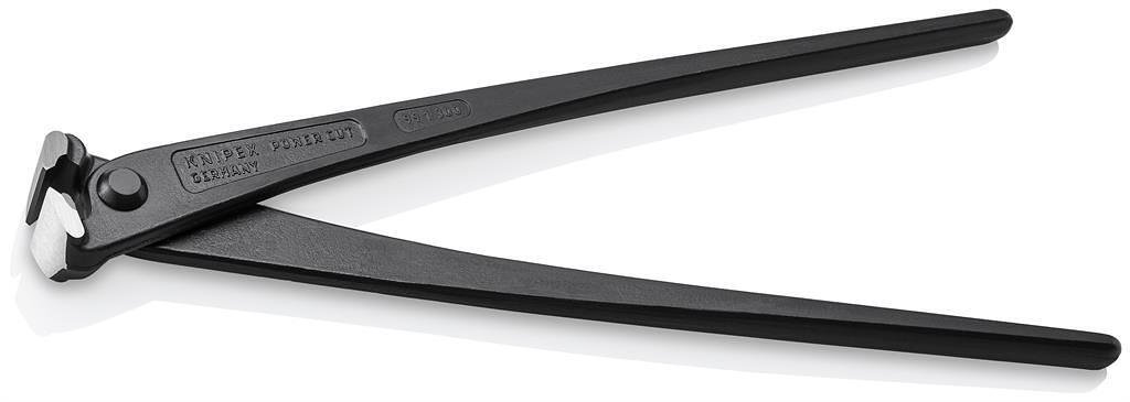 Heavy-duty rebar cutting pliers, black-phosphated, handle 300mm, Knipex - K9910300