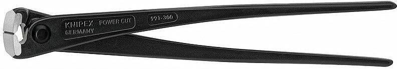 Heavy-duty rebar cutting pliers, black-phosphated, handle 300mm, Knipex - K9910300