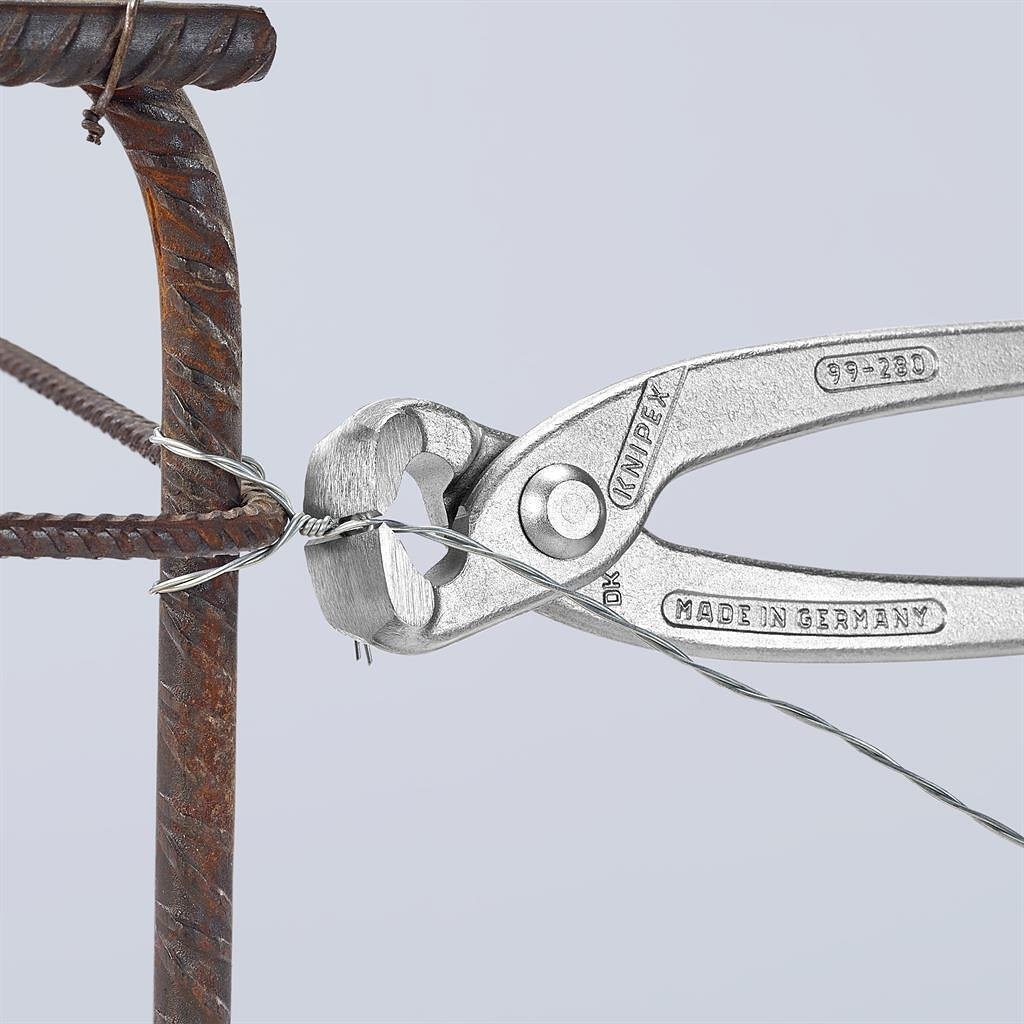 Rebar cutting pliers, galvanized, handle 250mm, Knipex - K9904250